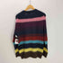 ピーエスポールスミス PS Paul Smith 21AW モヘヤ混 マルチカラー オンブレボーダー ニット セーター メンズ import:M