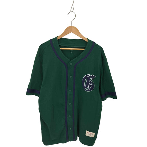 ギャップ Gap ワッペンロゴ ベースボールシャツ メンズ XL