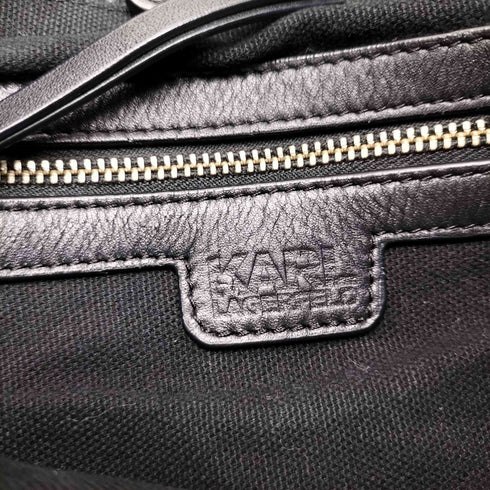 カールラガーフェルド Karl Lagerfeld レザートートバッグ メンズ