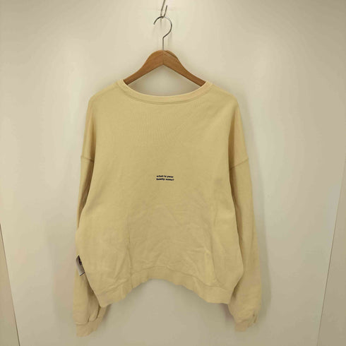 エムエムエルジー Mmlg ロゴ クルーネックスウェット メンズ L