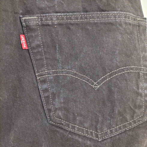 リーバイス Levis 501 ブラックデニムパンツ ブラックマジック メンズ W34 L30