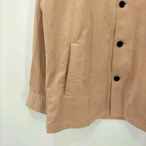タケオキクチ TAKEO KIKUCHI フェイクスエード ハンドポケット レギュラーカラー シャツ メンズ