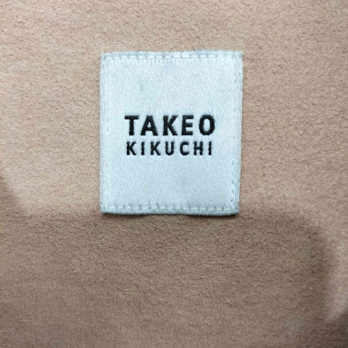 タケオキクチ TAKEO KIKUCHI フェイクスエード ハンドポケット レギュラーカラー シャツ メンズ