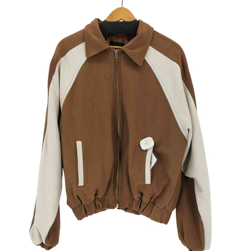 CLOTHO スエード調 ブルゾン メンズ