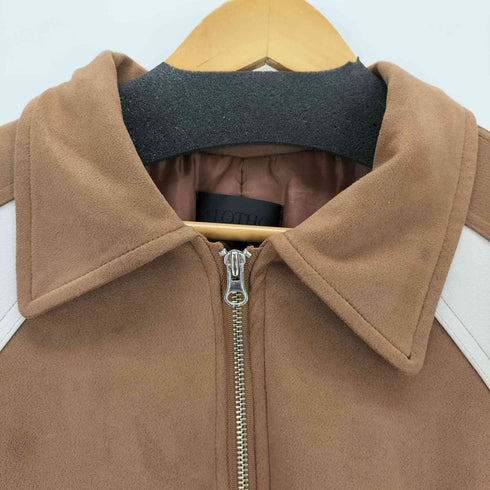 CLOTHO スエード調 ブルゾン メンズ