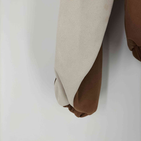 CLOTHO スエード調 ブルゾン メンズ