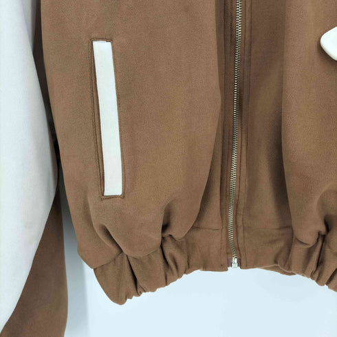 CLOTHO スエード調 ブルゾン メンズ