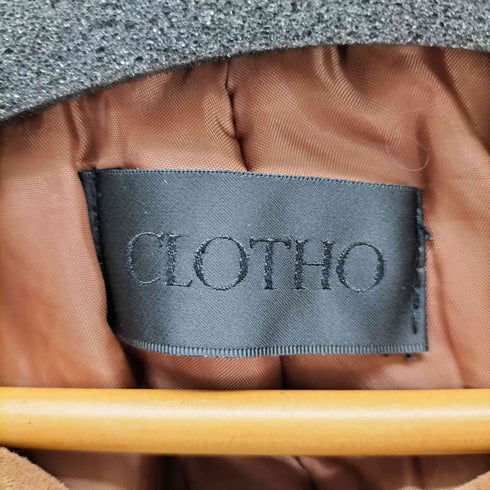 CLOTHO スエード調 ブルゾン メンズ