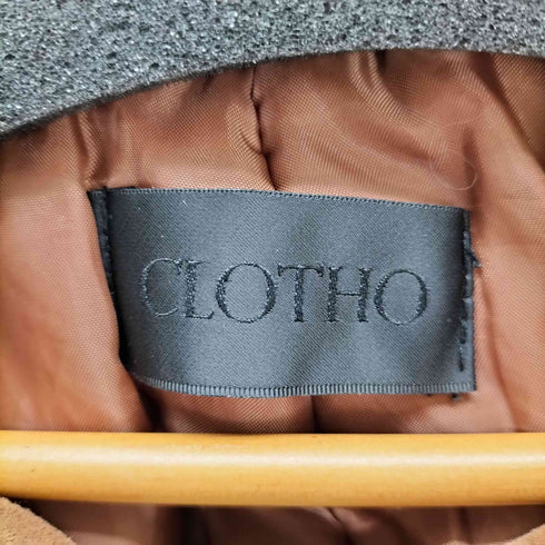 CLOTHO スエード調 ブルゾン メンズ