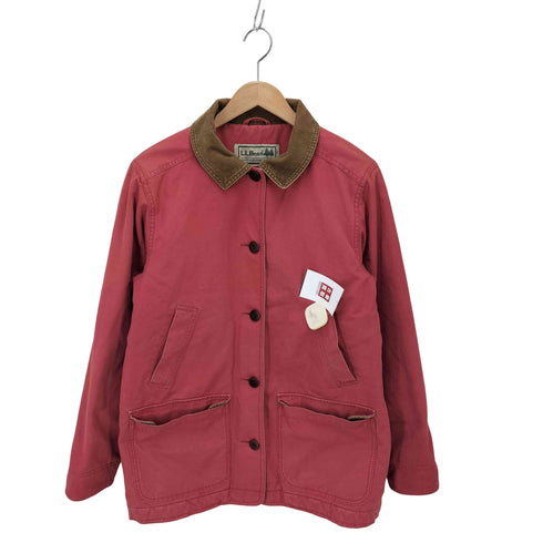 エルエルビーン L.L.Bean 襟コーデュロイ ハンティングジャケット レディース M