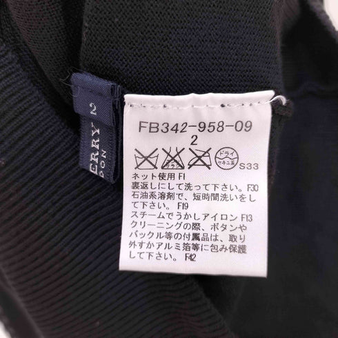 バーバリーズ BURBERRYS サイドボタン ハイネック ニット レディース US:0-2