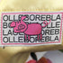 アルベロベロ OLLEBOREBLA オレボレブラ ブタさん ビジュー装飾 ラメ糸 フェルト アップリケ Lapin 全面切替 裏地総柄 オンリーワン バッグ トートバッグ レディース