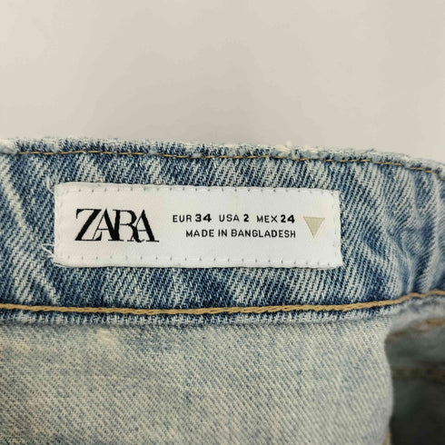 ザラ ZARA TRF バギーバルーン ミッドライズジーンズ レディース JPN:34