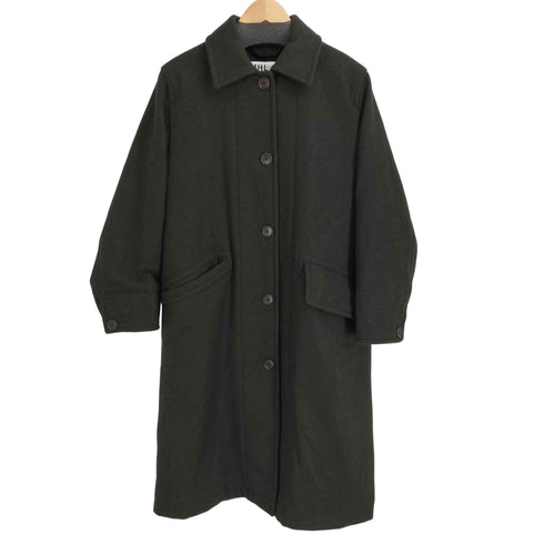 マーガレットハウエル MARGARET HOWELL BASIC WOOL MELTON COAT レディース JPN:1
