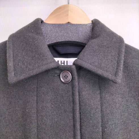 マーガレットハウエル MARGARET HOWELL BASIC WOOL MELTON COAT レディース JPN:1