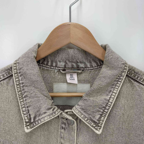 エイチアンドエム H&M ベルテッド デニムジャケット レディース import:XL