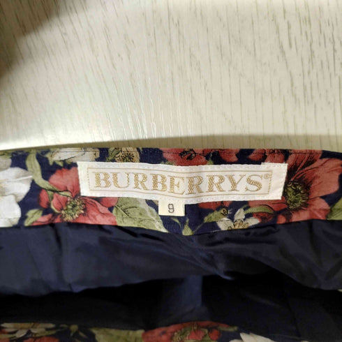 バーバリーズ BURBERRYS 90S 花柄 ロングスカート レディース