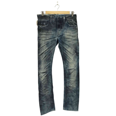 ディーゼル DIESEL THAVAR ウォッシュ加工ダメージデニム メンズ W28L32