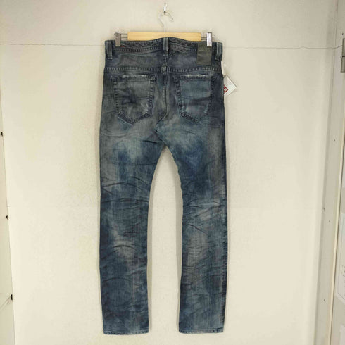ディーゼル DIESEL THAVAR ウォッシュ加工ダメージデニム メンズ W28L32