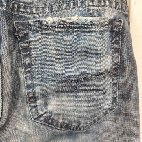 ディーゼル DIESEL THAVAR ウォッシュ加工ダメージデニム メンズ W28L32