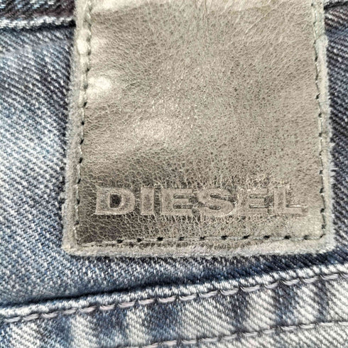 ディーゼル DIESEL THAVAR ウォッシュ加工ダメージデニム メンズ W28L32