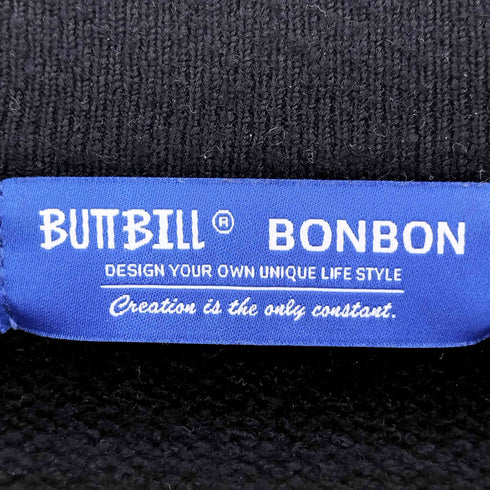 BONBON BUTTBILL ヘンリーネック セーター シャギー メンズ JPN:M