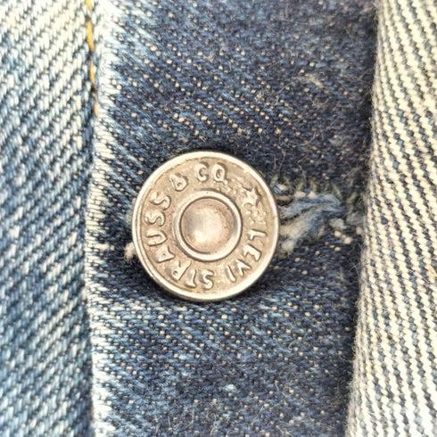 リーバイス Levis 60s 501 ビッグE ボタン裏刻印8 赤耳 耳脇シングル×シングル 足長R 黒カン 裾チェーンステッチ バックポケット裏シングル セルビッチ デニム メンズ