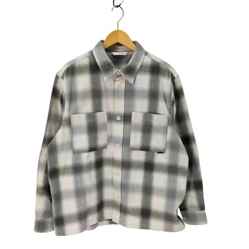 ザラ ZARA CHECK FLANNEL SHIRT チェック ヘビーネルシャツ メンズ import:L