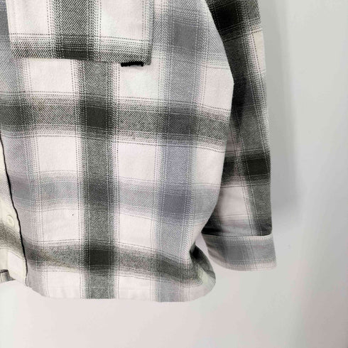 ザラ ZARA CHECK FLANNEL SHIRT チェック ヘビーネルシャツ メンズ import:L