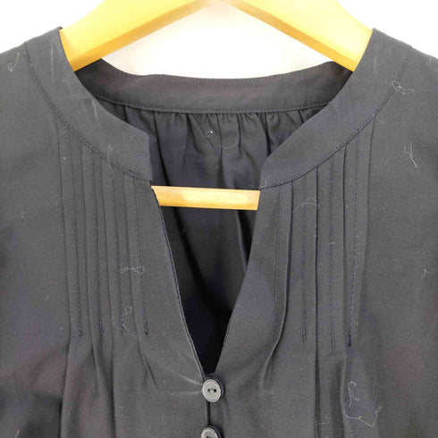 ジャスグリッティー JUSGLITTY 配色 カットワーク ブラウス レディース JPN:2