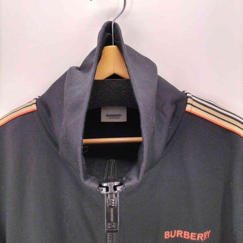 バーバリー BURBERRY エンブロイダリーロゴ サイドライン トラックジャケット メンズ M