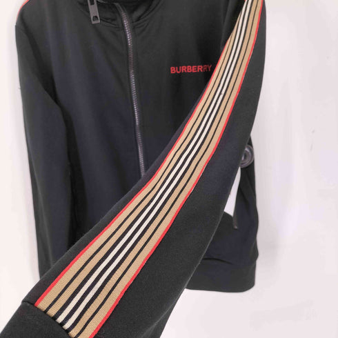 バーバリー BURBERRY エンブロイダリーロゴ サイドライン トラックジャケット メンズ M