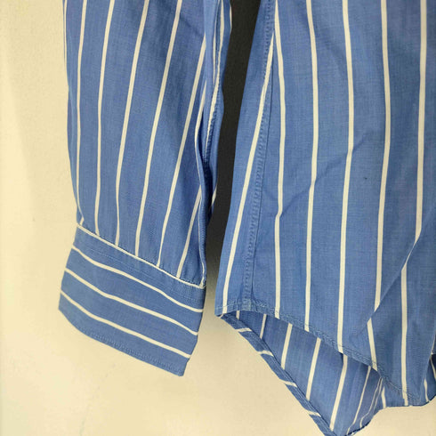 コムデギャルソンシャツ COMME des GARCONS SHIRT ストライプ フランス製 L/S コットンシャツ メンズ JPN:S