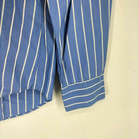 コムデギャルソンシャツ COMME des GARCONS SHIRT ストライプ フランス製 L/S コットンシャツ メンズ JPN:S