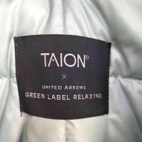 ユナイテッドアローズグリーンレーベルリラクシング UNITED ARROWS green label relaxing 別注 キルティング ダウン コート レディース