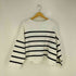 ラウンジドレス Loungedress ボーダー ロゴ ニット レディース FREE