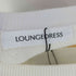 ラウンジドレス Loungedress ボーダー ロゴ ニット レディース FREE