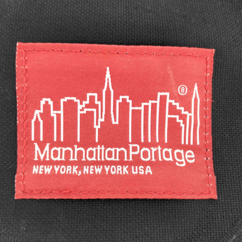 マンハッタンポーテージ Manhattan Portage ロゴパッチ ミニメッセンジャーバッグ メンズ