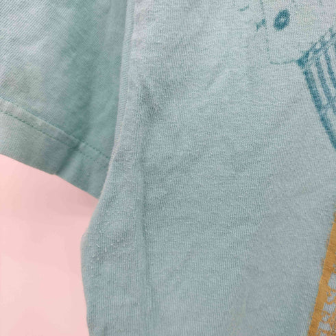 ロック・ギタリスト プリント フェイスプリント グラフィック Tシャツ メンズ import:S
