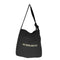 アンドゥムルメステール Ann DEMEULEMEESTER ロゴプリントショルダーバッグ レディース