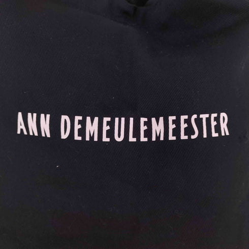 アンドゥムルメステール Ann DEMEULEMEESTER ロゴプリントショルダーバッグ レディース