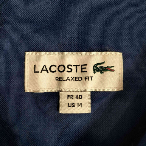 ラコステ LACOSTE ウォッシュドオックスフォードBDシャツ メンズ 175/100A
