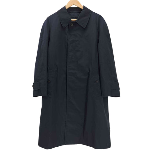 バーバリーズ BURBERRYS 90S 金タグ 玉蟲ブルー バルマカーン ステンカラー コート メンズ