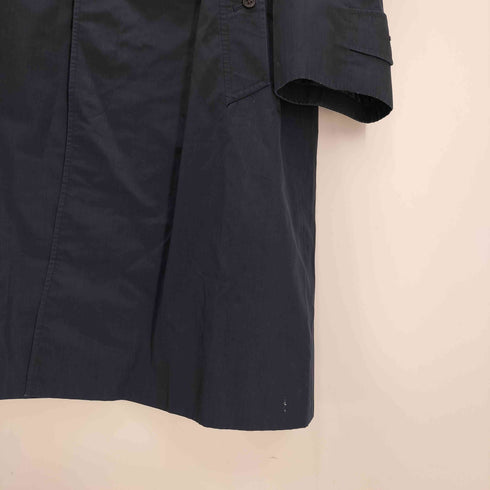 バーバリーズ BURBERRYS 90S 金タグ 玉蟲ブルー バルマカーン ステンカラー コート メンズ