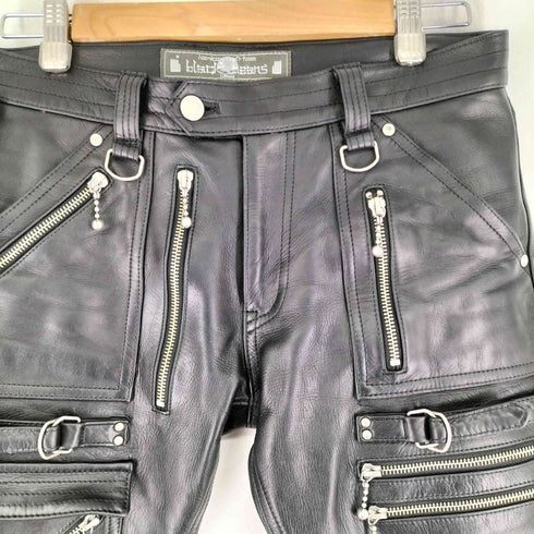 ブラックミーンズ BLACKMEANS レザー ボンテージパンツ メンズ JPN:2