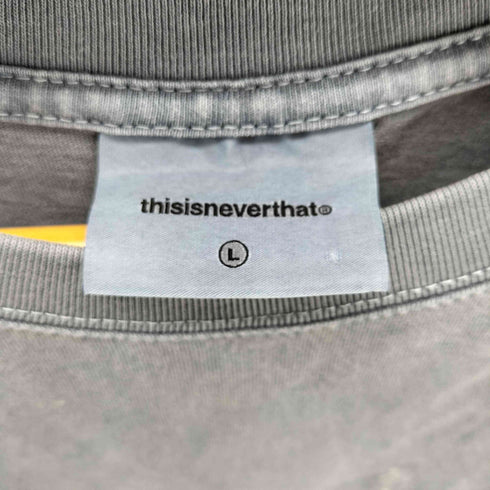 ディスイズネバーザット thisisneverthat Brushed Paint Tee メンズ import:L