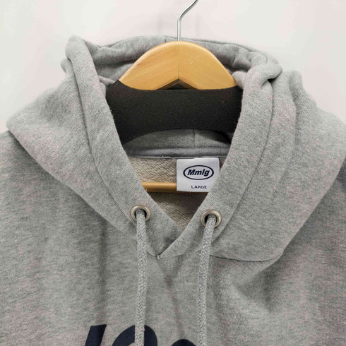 エムエムエルジー Mmlg フロントプリントロゴ プルオーバーパーカー メンズ L