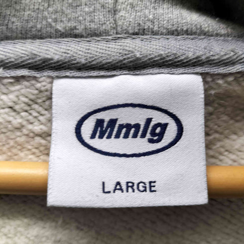 エムエムエルジー Mmlg フロントプリントロゴ プルオーバーパーカー メンズ L