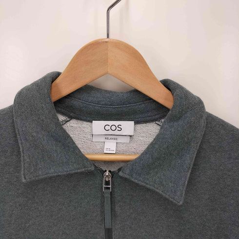コス COS リラックスフィット ハーフジップ スウェット メンズ import:M