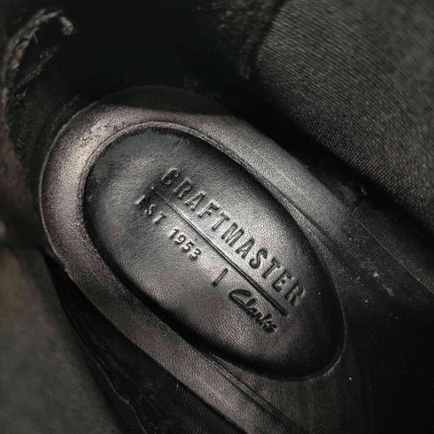 クラークス Clarks CRAFTMASTER vibramソール ウィングチップ サイドゴア ブーツ メンズ